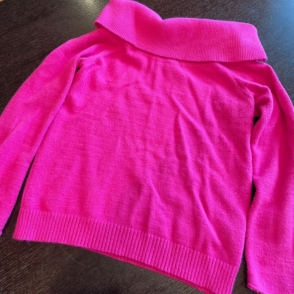 Bright pink Anthropologie Sweater (S)